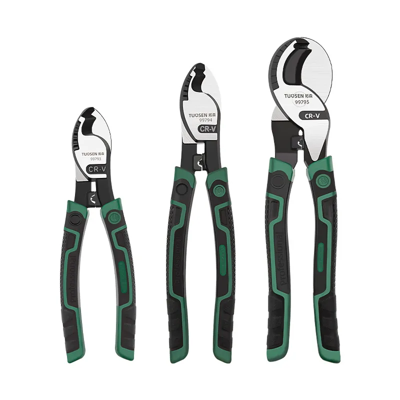 Industrial Grade Heavy Duty Cable Cutter Shears – Manual Wire Rope Cutting Pliers with High Leverage, Steel Wire Cable Snips for Copper/Aluminum & Communication Cables